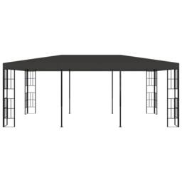 Berkfield Home Gazebo 3x6 m Anthracite in Black - thumbnail 3
