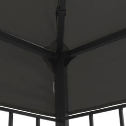 Berkfield Home Gazebo 3x6 m Anthracite in Black - thumbnail 5