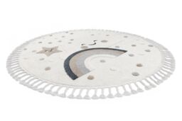 RugsX Yoyo Rug in White - Size: 160 cm diameter - thumbnail 4