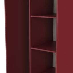 Ready Assembled 2 U Fuji Open Wardrobe (Ready Assembled) in Dark Red - thumbnail 5