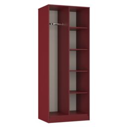 Ready Assembled 2 U Fuji Open Wardrobe (Ready Assembled) in Dark Red - thumbnail 6