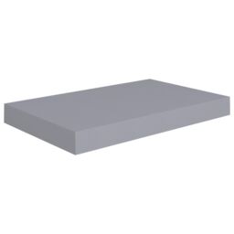 Berkfield Home Floating Wall Shelves 2 pcs Grey 40x23x3.8 cm MDF - thumbnail 4