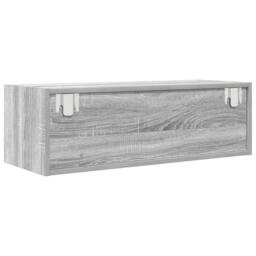 Berkfield Home TV Cabinets 2 pcs Grey Sonoma 80x31x25.5 cm Engineered Wood - thumbnail 9