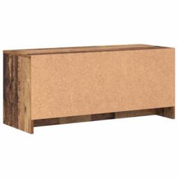 Berkfield Home TV Stand Old wood Engineered Wood - thumbnail 8