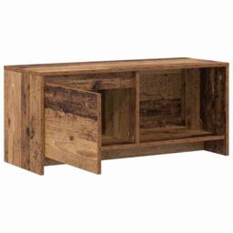 Berkfield Home TV Stand Old wood Engineered Wood - thumbnail 5