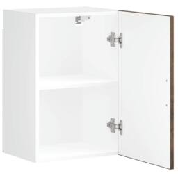 Berkfield Home Kitchen Wall Cabinet¬†Porto Smoked Oak Engineered Wood in Brown - thumbnail 6