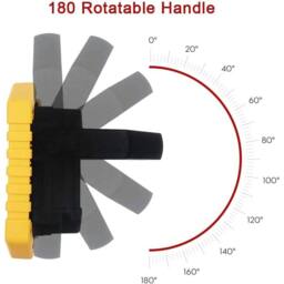 SPETLEK Trongle LED Rechargeable Work Lights in Yellow - thumbnail 2