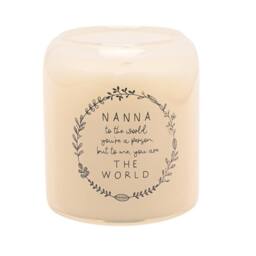 Moments Nanna Candle Small in Cream - thumbnail 2