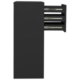 Berkfield Home Office Cabinet Anthracite 90x40x102 cm Steel in Black - Size: 90 x 40 x 102 cm - thumbnail 4