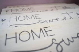 Amaya Rose Ltd Home Sweet Home Wall or Shelf Sign. Solid Wood Plaque. Wooden Décor in Beige - thumbnail 9