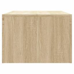 Berkfield Home Coffee Table Sonoma Oak 102x50x36 cm Engineered Wood in Light Brown - Size: 102 x 50 x 36 cm - thumbnail 5