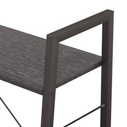 Berkfield Home 3-Tier Standing Shelf Black 56x35x108 cm - Size: 56 x 35 x 108 cm - thumbnail 7