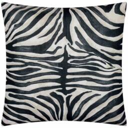 Paoletti Leopardis Zebra Woven Outdoor Cushion - Size: 50 cm x 50 cm - thumbnail 2