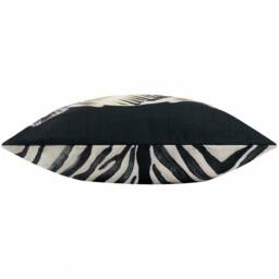 Paoletti Leopardis Zebra Woven Outdoor Cushion - Size: 50 cm x 50 cm - thumbnail 3