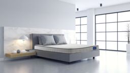 Bedzonline 3FT Hydro Pocket Spring Memory Foam Mattress - Luxury Comfort & Breathable Design in Grey - Size: Single - thumbnail 8