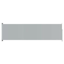 Berkfield Home Patio Retractable Side Awning 180x600 cm Grey - thumbnail 2