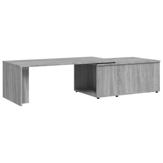 Berkfield Home Coffee Table Grey Sonoma 150x50x35 cm Engineered Wood - Size: 150 x 50 x 35 cm - image 1
