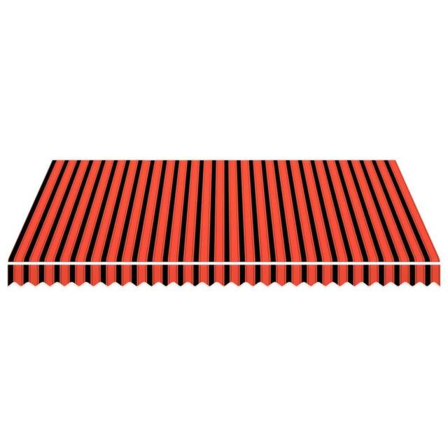 Berkfield Home Durable Awning Top Sunshade Canvas Orange & Brown 400x300 cm - image 1