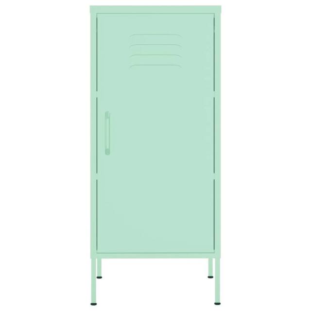 Berkfield Home Storage Cabinet Mint 42.5x35x101.5 cm Steel - image 1