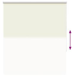 Berkfield Home Roller Blind Blackout Marine 135x150 cm Fabric Width 131.6 cm Pol… in Off-White - thumbnail 5