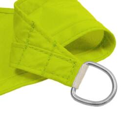 Primrose 6m x 5m Waterproof Patio Sun Shade Sail Canopy 98% UV Block Free Rope in Lime - thumbnail 2