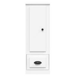 Berkfield Home Highboard White 36x35.5x103.5 cm Engineered Wood - thumbnail 5