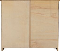 Seconique Panama 2 Door 2 Drawer Sideboard in Light Oak - thumbnail 5