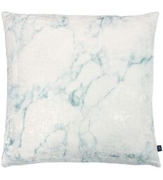 Ashley Wilde Cinnabar Marble Jaquard Weave Cushion in Green - thumbnail 1