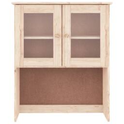 Berkfield Home Beautiful Dresser Top ALTA 77x30x92 cm Solid Wood Pine in Light Tan - Size: 77 x 30 x 92 cm - thumbnail 4