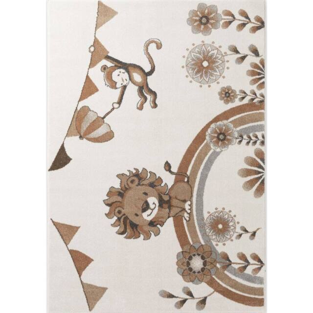 THE RUGS Villeroy & Boch Summer Party Boho Kids Rug & Runner Soft Kids Rug in Cream - Size: 160 cm x 230 cm - image 1