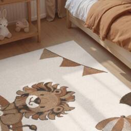 THE RUGS Villeroy & Boch Summer Party Boho Kids Rug & Runner Soft Kids Rug in Cream - Size: 160 cm x 230 cm - thumbnail 7
