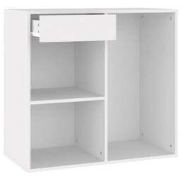 Berkfield Home Cosmetic Cabinet White 80x40x75 cm Engineered Wood - Size: 80 x 40 x 75 cm - thumbnail 6