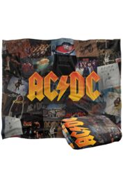 AC/DC ACDC Albums Silky Touch Super Soft Throw Blanket 152 X 127 cm in White - thumbnail 2