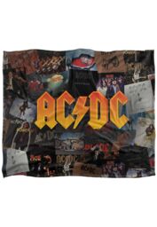 AC/DC ACDC Albums Silky Touch Super Soft Throw Blanket 152 X 127 cm in White
