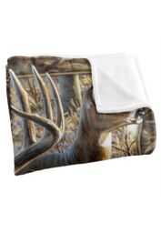 JQ Licensing Cf-Jp Deer Hunting Challenge Silky Touch Super Soft Throw Blanket 152 X 127 cm in White - thumbnail 3