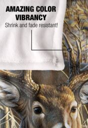 JQ Licensing Cf-Jp Deer Hunting Challenge Silky Touch Super Soft Throw Blanket 152 X 127 cm in White - thumbnail 4