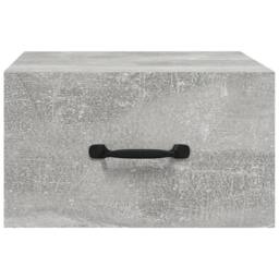 Berkfield Home Stunning Wall-mounted Bedside Cabinets 2 pcs Concrete Grey 35x35x20 cm - Size: 35 x 35 x 20 cm - thumbnail 7