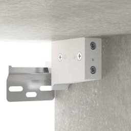 Berkfield Home Stunning Wall-mounted Bedside Cabinets 2 pcs Concrete Grey 35x35x20 cm - Size: 35 x 35 x 20 cm - thumbnail 9