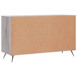 Berkfield Home Sideboard Grey Sonoma 100x36x60 cm Engineered Wood - Size: 100 x 36 x 60 cm - thumbnail 8