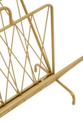 Orsina Avento Two Pocket Magazine Rack in Gold - thumbnail 5