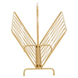 Orsina Avento Two Pocket Magazine Rack in Gold - thumbnail 2