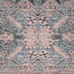 Kukoon Blue Beige Traditional Pattern Distressed Living Area Rug - Size: 120 cm x 170 cm - thumbnail 6