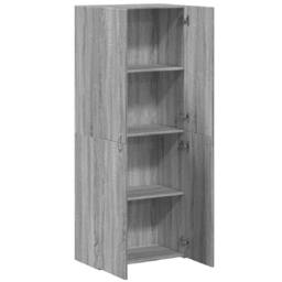 Berkfield Home File Cabinet Grey Sonoma 60x32x153 cm Engineered Wood - Size: 60 x 32 x 153 cm - thumbnail 7