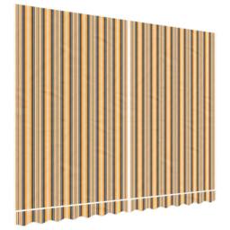 Berkfield Home Replacement Fabric for Awning Multicolour Stripe 3.5x2.5 m