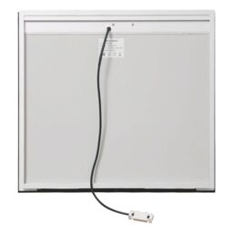 Living and Home Black Wall-mounted LED Mirror Cabinet with Double-Sided Door - thumbnail 4