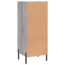 Berkfield Home Sideboard Grey Sonoma 34.5x34x90 cm Engineered Wood - thumbnail 8