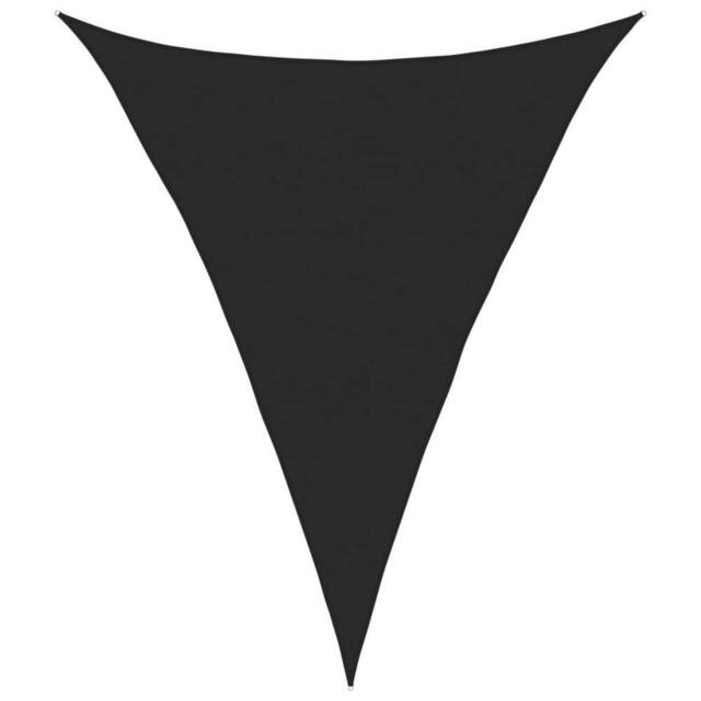 Berkfield Home Sunshade Sail 160 g/m ² Black 5x6x6 m HDPE - image 1