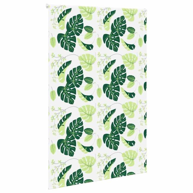 Berkfield Home Shower Roller Blind 150x240 cm Fabric Width 146 cm in Green - image 1