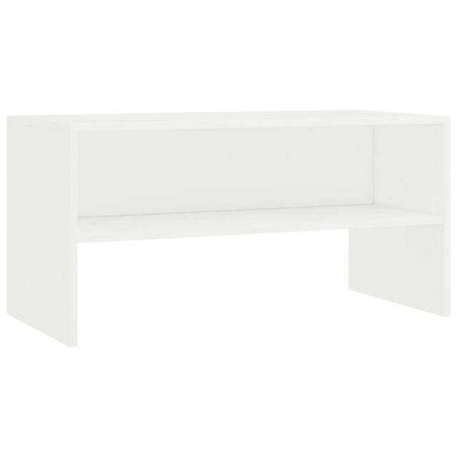 Berkfield Home TV Cabinet White 80x40x40 cm Engineered Wood - Size: 80 x 40 x 40 cm - image 1