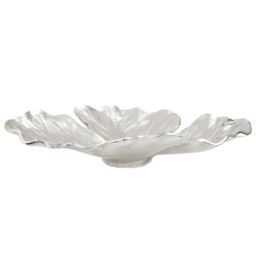 Orsina Hampstead Large Leaf Dish in Silver - thumbnail 1